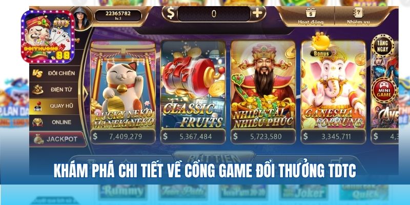 Tdtc – Sân Chơi Giải Trí Bất Tận Đổi Thưởng Thả Ga